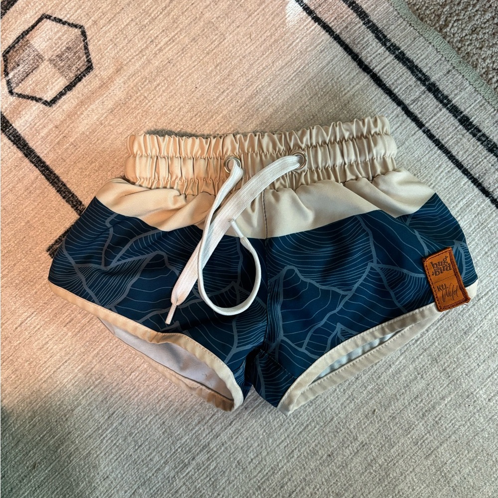 Bug and bird swim shorts